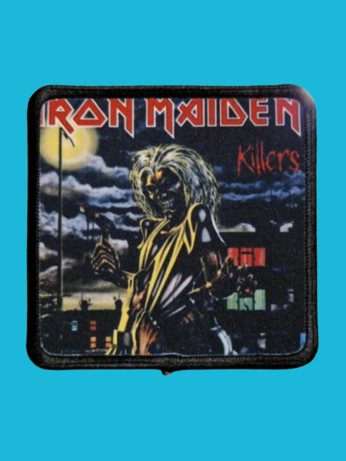 Patch Iron Maiden - Killers - Imprimé - Carré de 7,5 x 7,5 centimètres